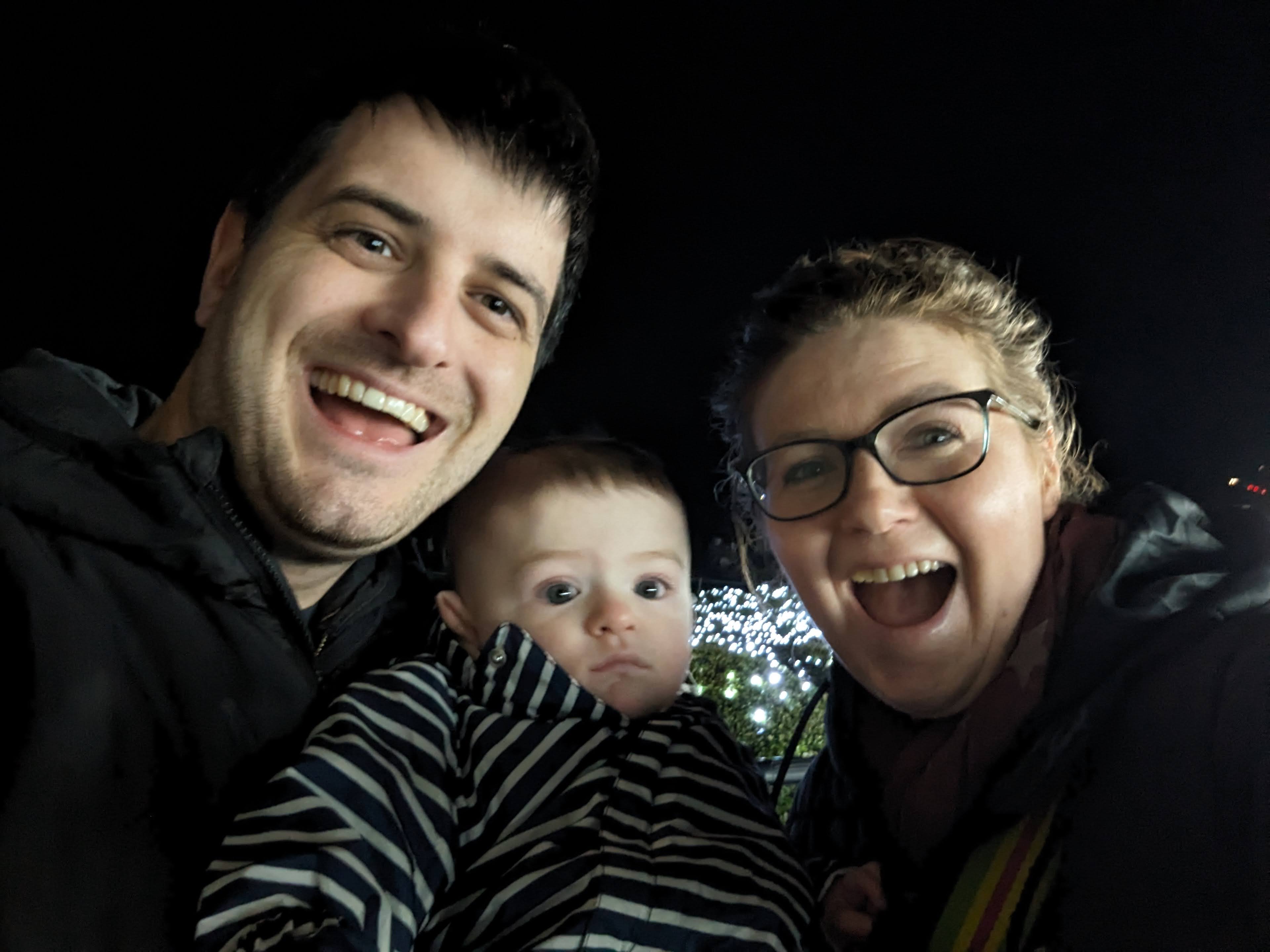 In 'our spot' at Longleat